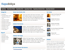 Tablet Screenshot of kapadokya1.com